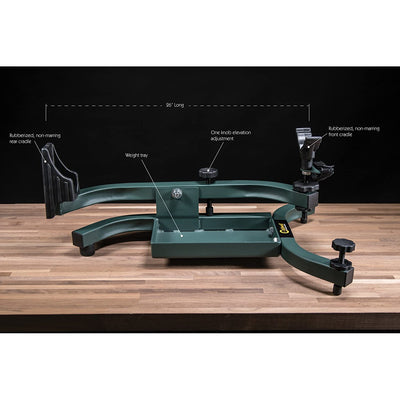 Caldwell Led Sled Solo Adjustable Rifle Shooting Rest for Outdoor Range (Used)