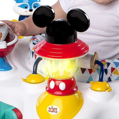 Bright Starts Mickey Mouse Baby Bouncer Activity Play Center, For 6 to 12 Months