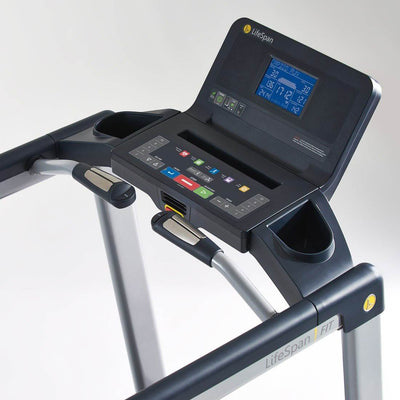 Lifespan Fitness TR3000i Quiet EZfold Bluetooth Shock Absorbing Sensor Treadmill - VMInnovations