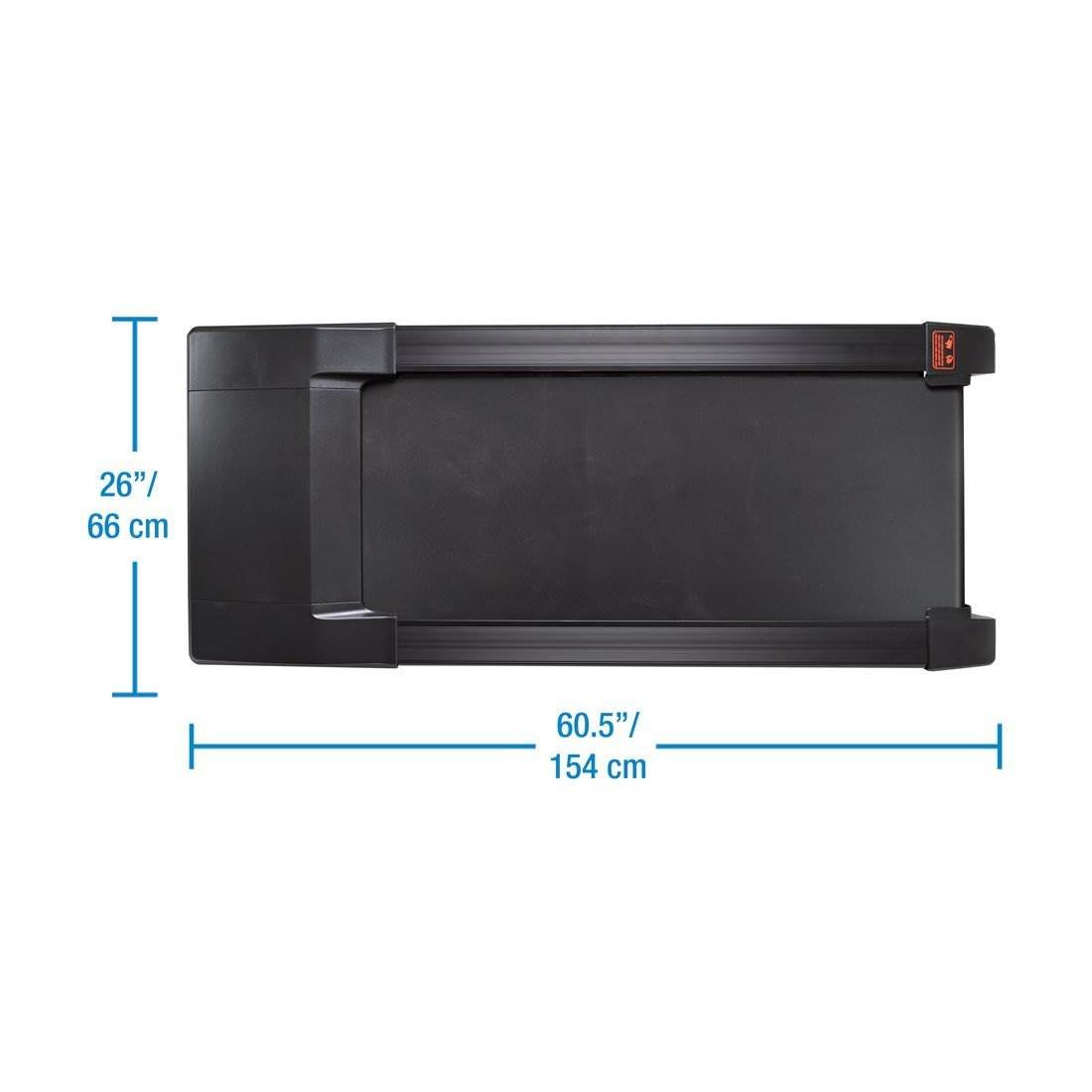 LifeSpan Space Save Easy Storage Compact Lightweight Under Desk Treadmill (Used)
