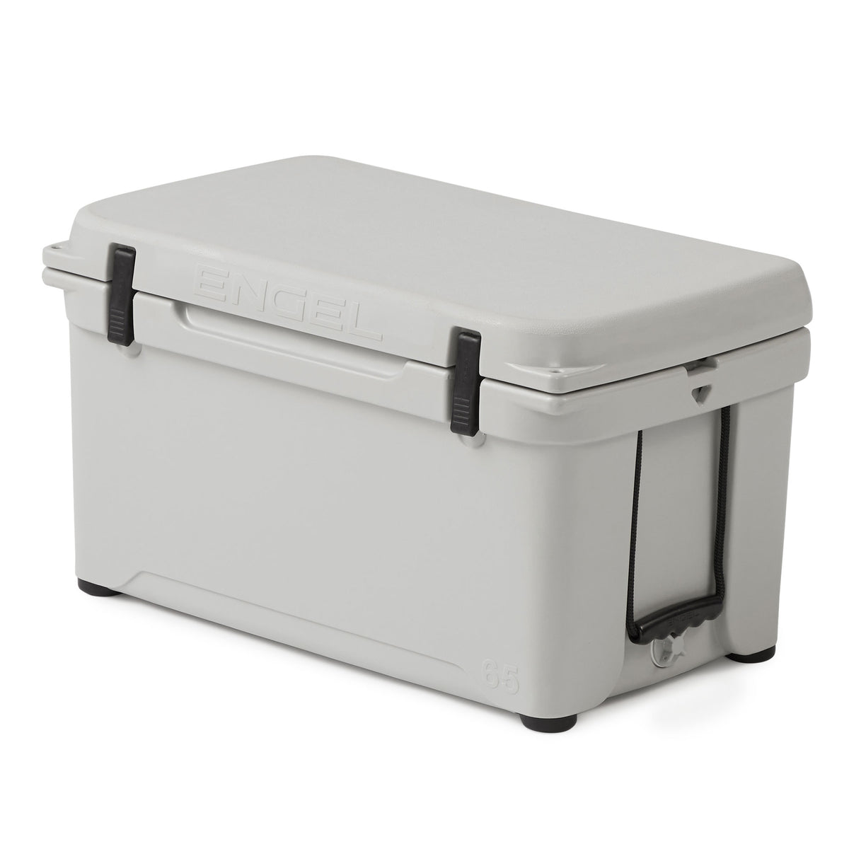 ENGEL Coolers 58 Quart 70 Can High Performance Roto Molded Ice Cooler, Gray