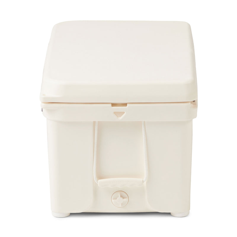 ENGEL 76 Quart 96 Can High Performance Roto Molded Cooler Chest, Coastal White