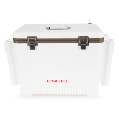 Engel Durable 30 Quart Bait Box and Cooler with Rod Holders (For Parts)