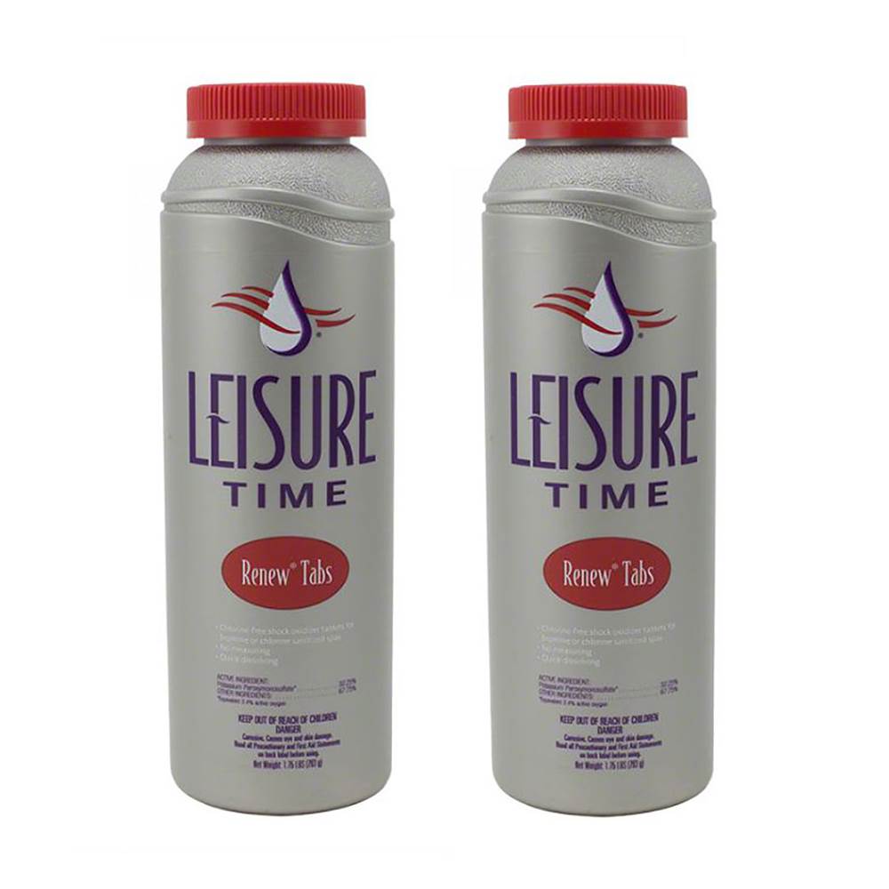 Leisure Time Spa Support System Chlorine Free Shock Oxidizer Tablets (2 Pack)
