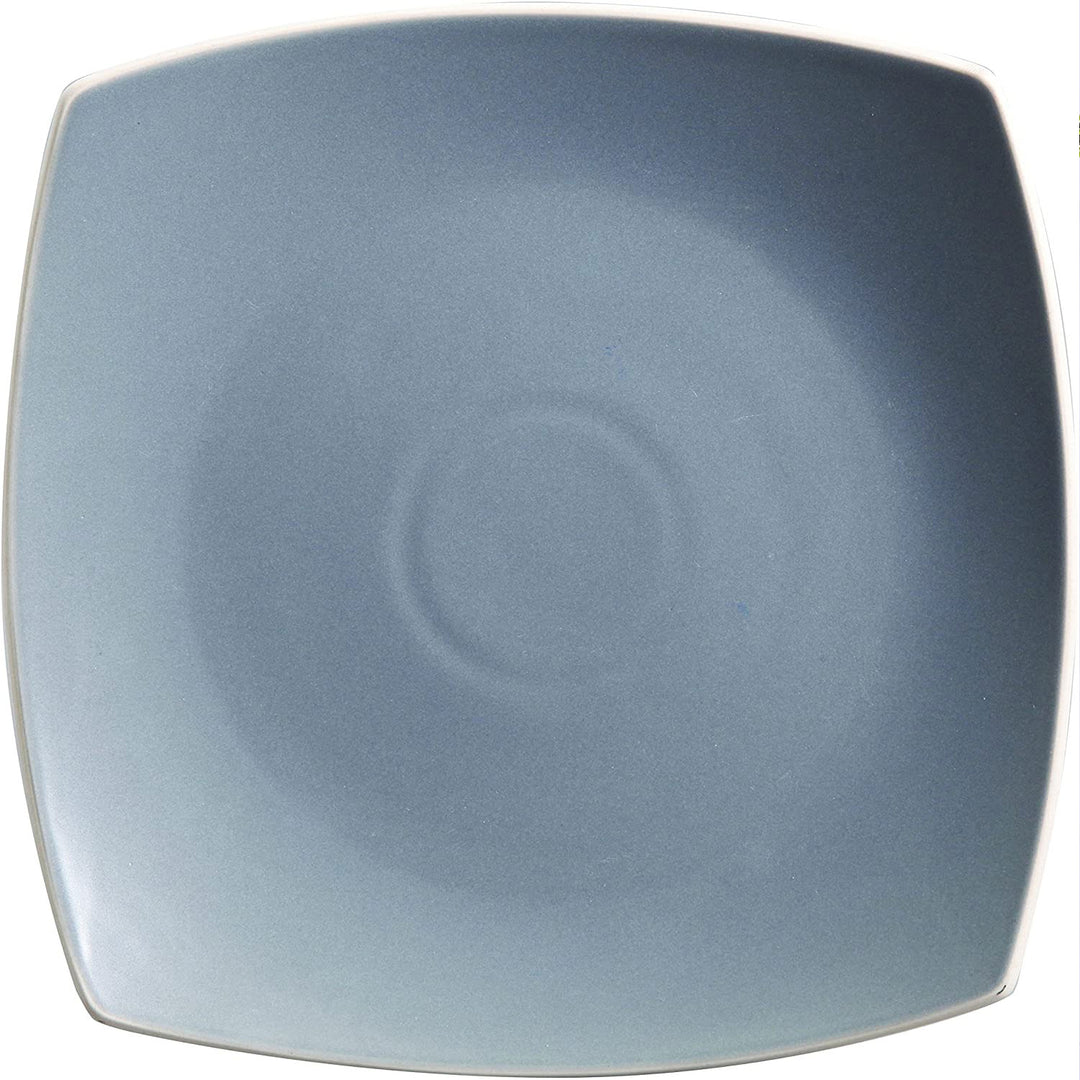 Gibson Elite Soho Lounge 16 Piece Plates, Bowls, & Mugs Dinnerware Set, Gray - VMInnovations