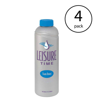 Leisure Time Spa Support Concentrated 32 Ounce Foam Down Suppressant (4 Pack)