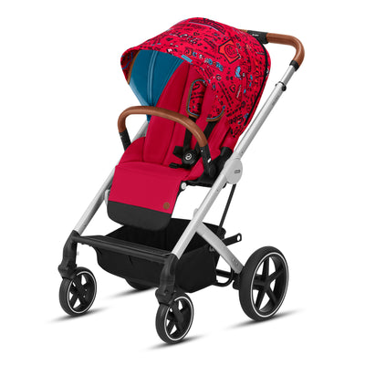 Cybex Balios S Convertible Baby Stroller with Sun Canopy, Love Red