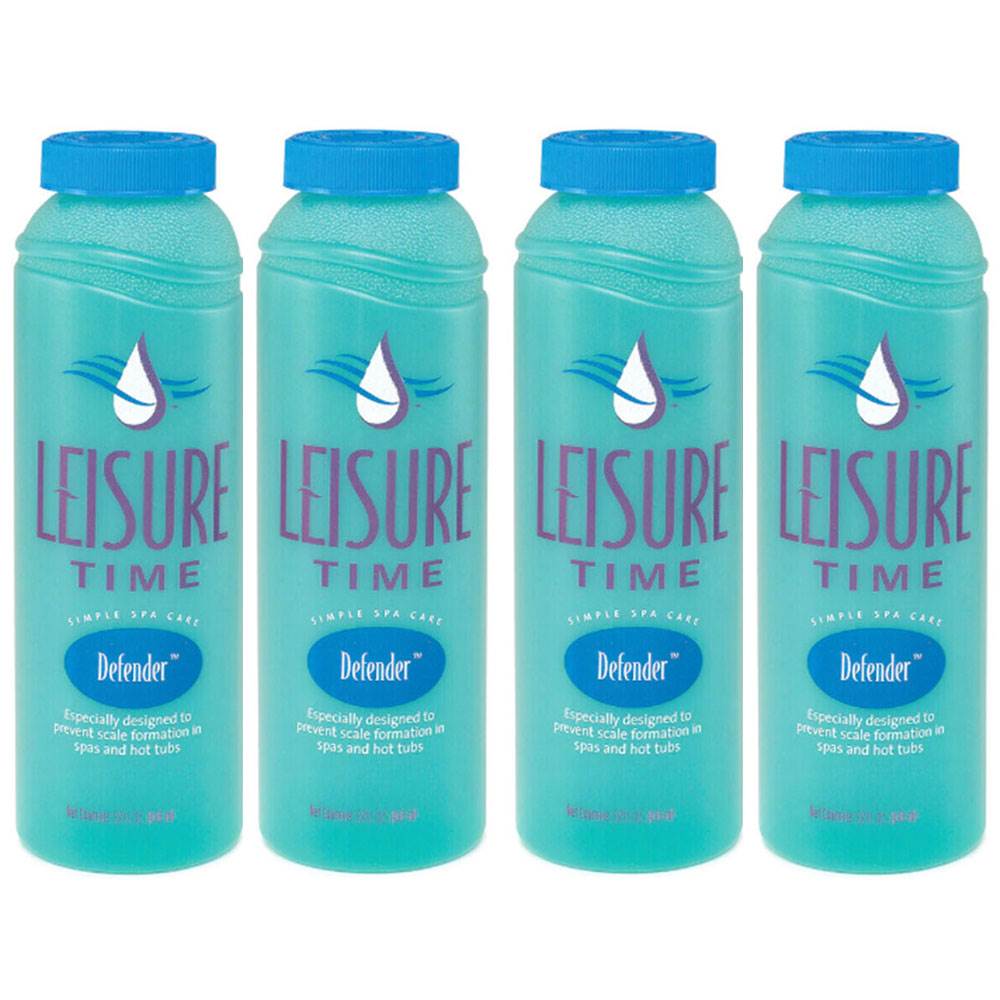 Leisure Time Spa Hot Tub Weekly Stain and Scale Care Control Defender (4 Pack)