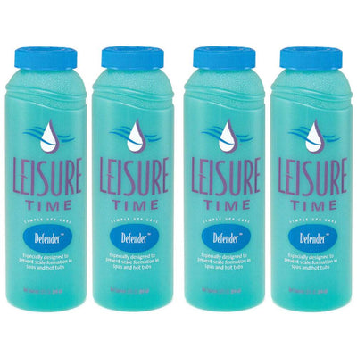 Leisure Time Spa Hot Tub Weekly Stain and Scale Care Control Defender (4 Pack)