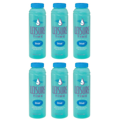 Leisure Time Spa Hot Tub Weekly Stain and Scale Care Control Defender (6 Pack)