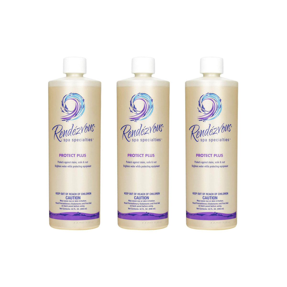 Rendezvous Spa Specialties Rust & Stains Protect Plus Spa Concentrate (3 Pack)