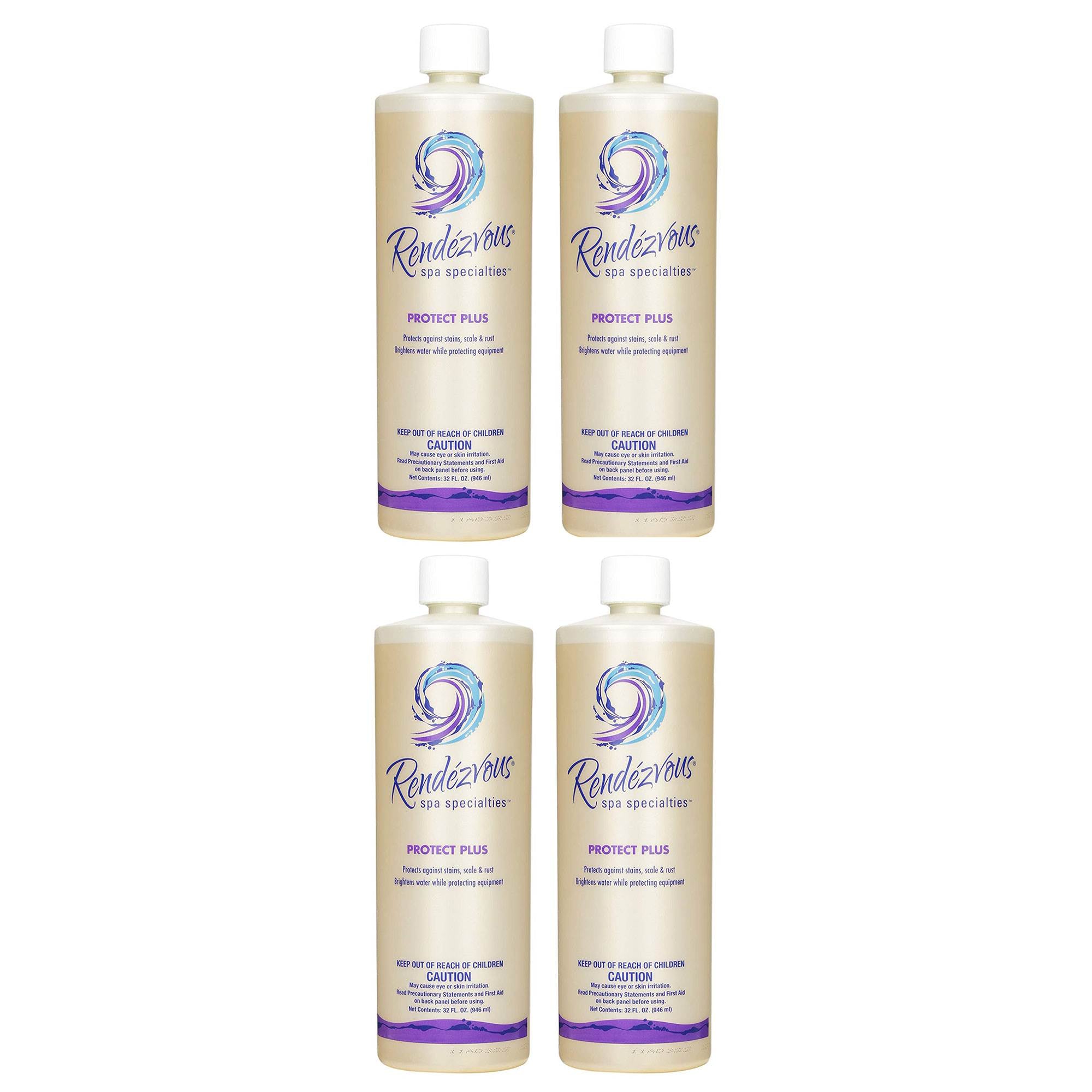 Rendezvous Spa Specialties Rust & Stains Protect Plus Spa Concentrate (4 Pack)