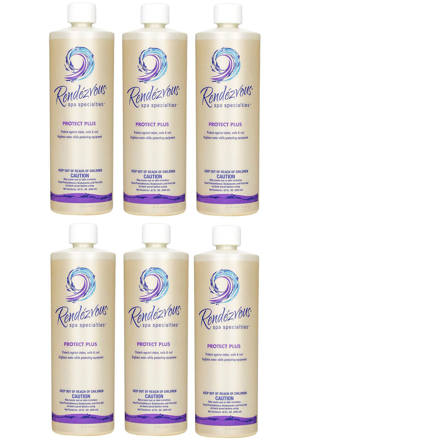 Rendezvous Spa Specialties Rust & Stains Protect Plus Spa Concentrate (6 Pack)