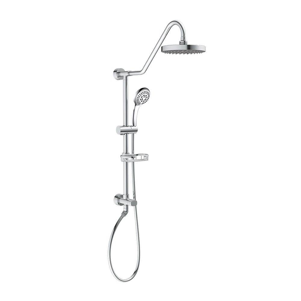 Pulse ShowerSpas Shower Head Handheld Rain Fall Spa System, Chrome (Open Box) - VMInnovations