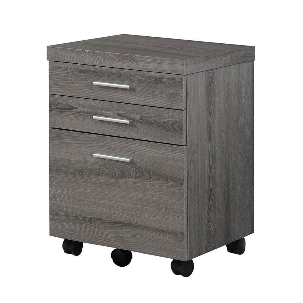 Monarch Home Office Furniture 3 Drawer Wood Filing Storage Cabinet (Open Box)