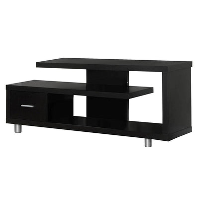 Monarch Specialties Inc. Modern TV Stand, Cappuccino (Open Box) - VMInnovations