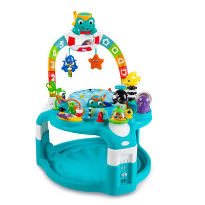 Baby Einstein Lights & Sea Activity Gym & Saucer Bounce Chair w/ Toys (Open Box)