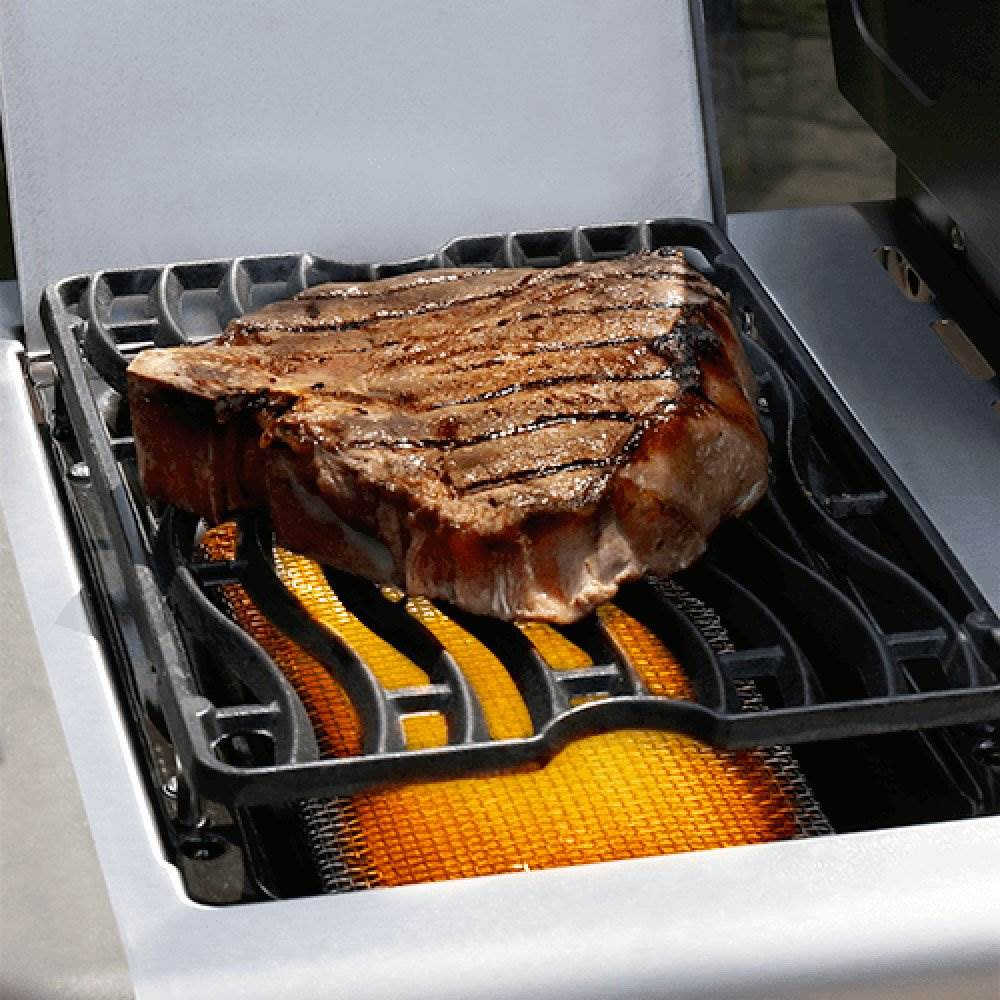 Napoleon Prestige 500 RSIB Propane Grill with Blue Lid (Damaged)