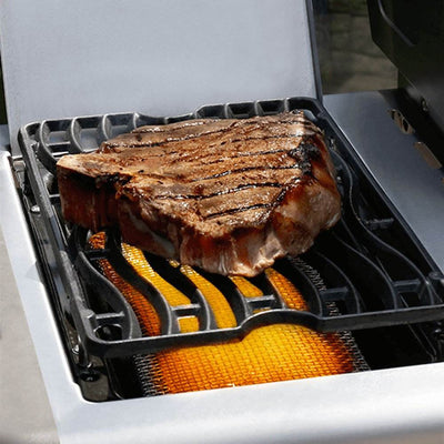 Napoleon Prestige 500 RSIB Propane Grill with Blue Lid (Damaged)