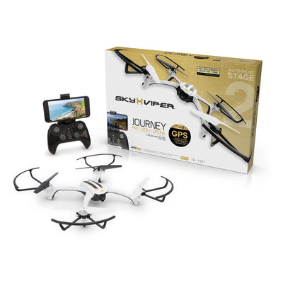 Sky Viper Journey Pro GPS Live Streaming & Video Drone Quadcopter (Open Box)