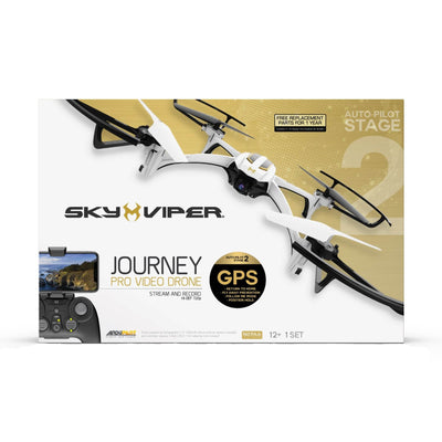 Sky Viper Journey Pro GPS Live Streaming & Video Drone Quadcopter (Open Box)