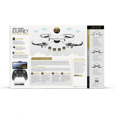 Sky Viper Journey Pro GPS Live Streaming & Video Drone Quadcopter (Open Box)