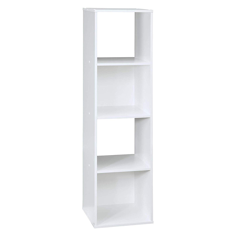 Closetmaid Decorative Home Stackable 4-Cube Cubeicals Organizer Storage, White - VMInnovations