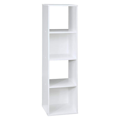 Closetmaid Home Stackable 4-Cube Cubeicals Organizer Storage, White (2 Pack) - VMInnovations