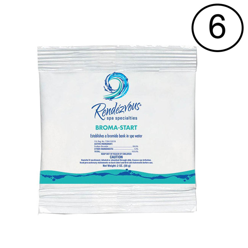Rendezvous Spa Specialties Broma Start Spa Solution (6 Pack)