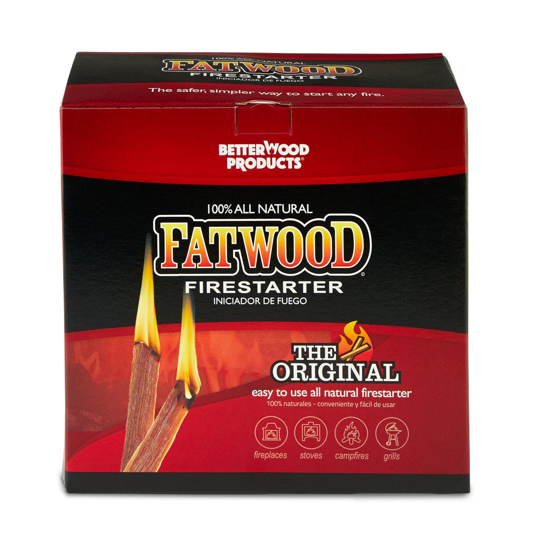 Betterwood Products 9987 Natural Pine Fatwood 5-Pound Firestarter (Open Box)