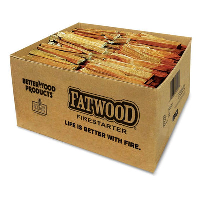 Better Wood Products Fatwood All Natural Fire Logs, Fire Starter, 35lbs(Used)