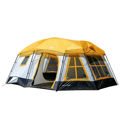 Tahoe Gear Tent + Kelsyus Lawn Chair (5 Pack) + Intex Camping Mattress (2 Pack)