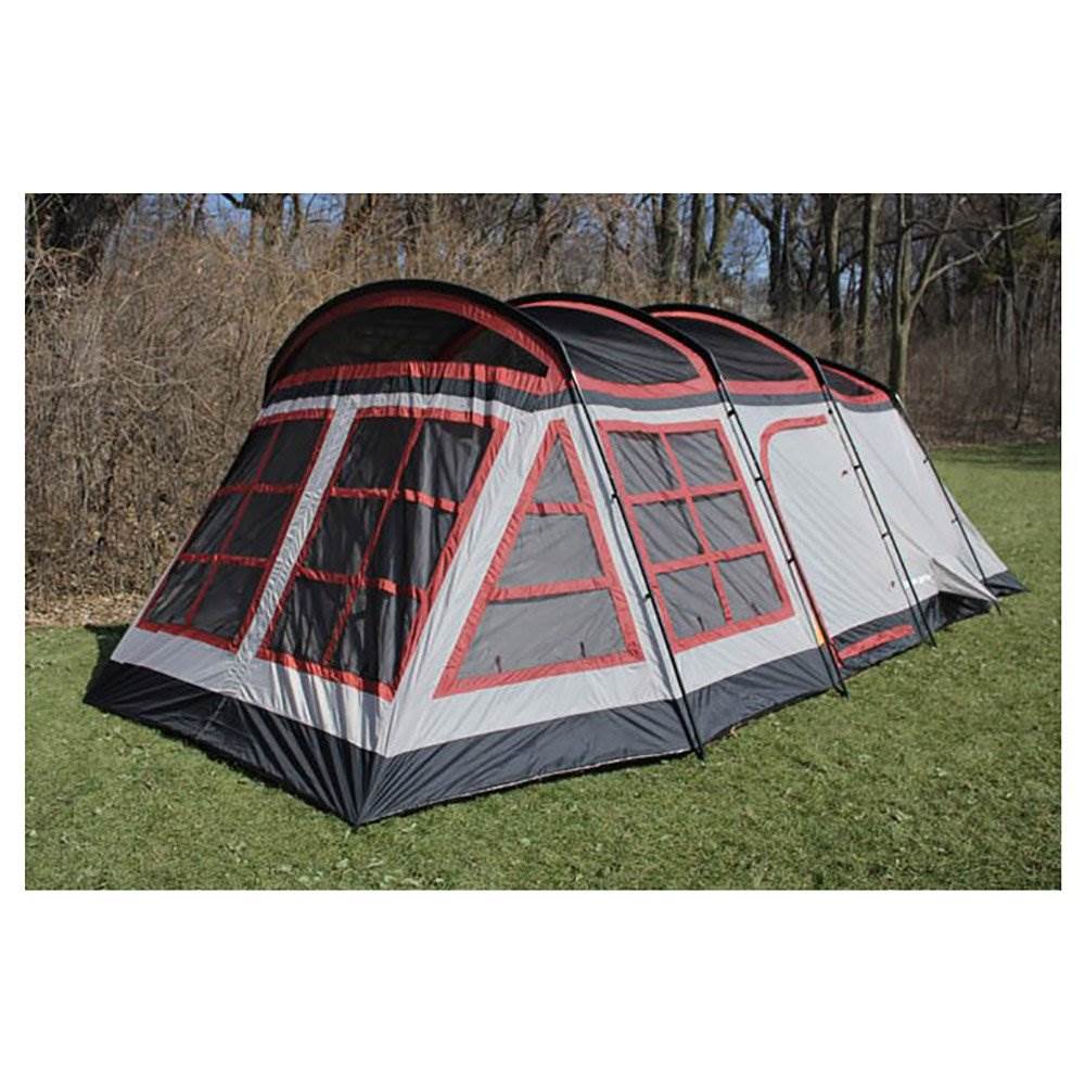 Tahoe Gear Glacier 14 Person Family Tent + Kelsyus Folding Lawn Chair (5 Pack)