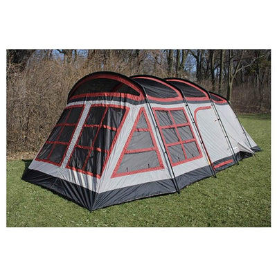 Tahoe Gear Glacier 14 Person Family Tent + Kelsyus Folding Lawn Chair (5 Pack)