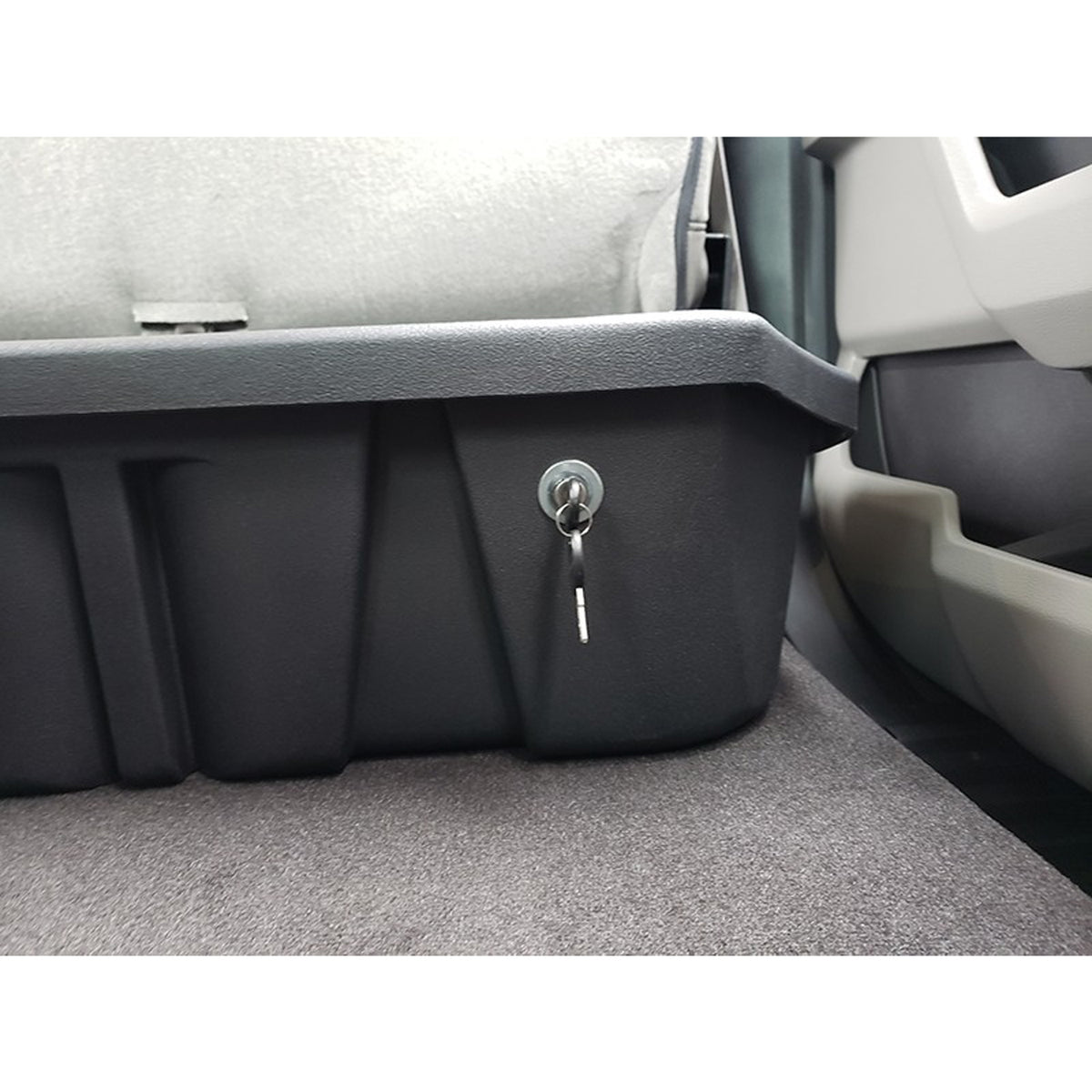 DU-HA Chevy GMC Under Seat Truck Storage Organizer Box Gun Rack (Open Box)