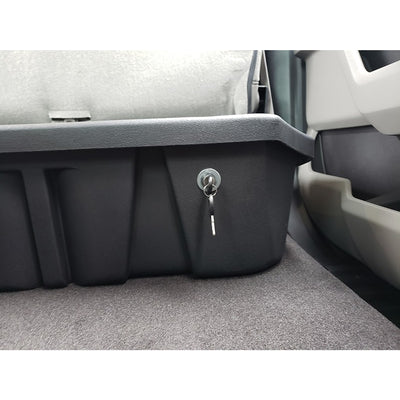 DU-HA Chevy GMC Under Seat Truck Storage Organizer Box Gun Rack (Open Box)