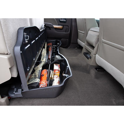 DU-HA Chevy GMC Under Seat Truck Storage Organizer Box Gun Rack (Open Box)