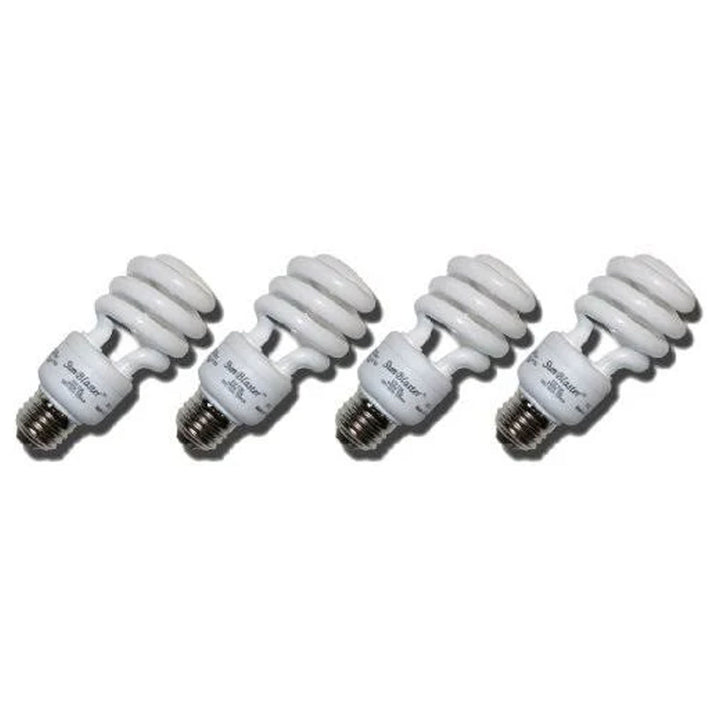 SunBlaster 13 Watt CFL Indoor Plant Grow Lamp Natural Light 4 Bulb Set (12 Pack)