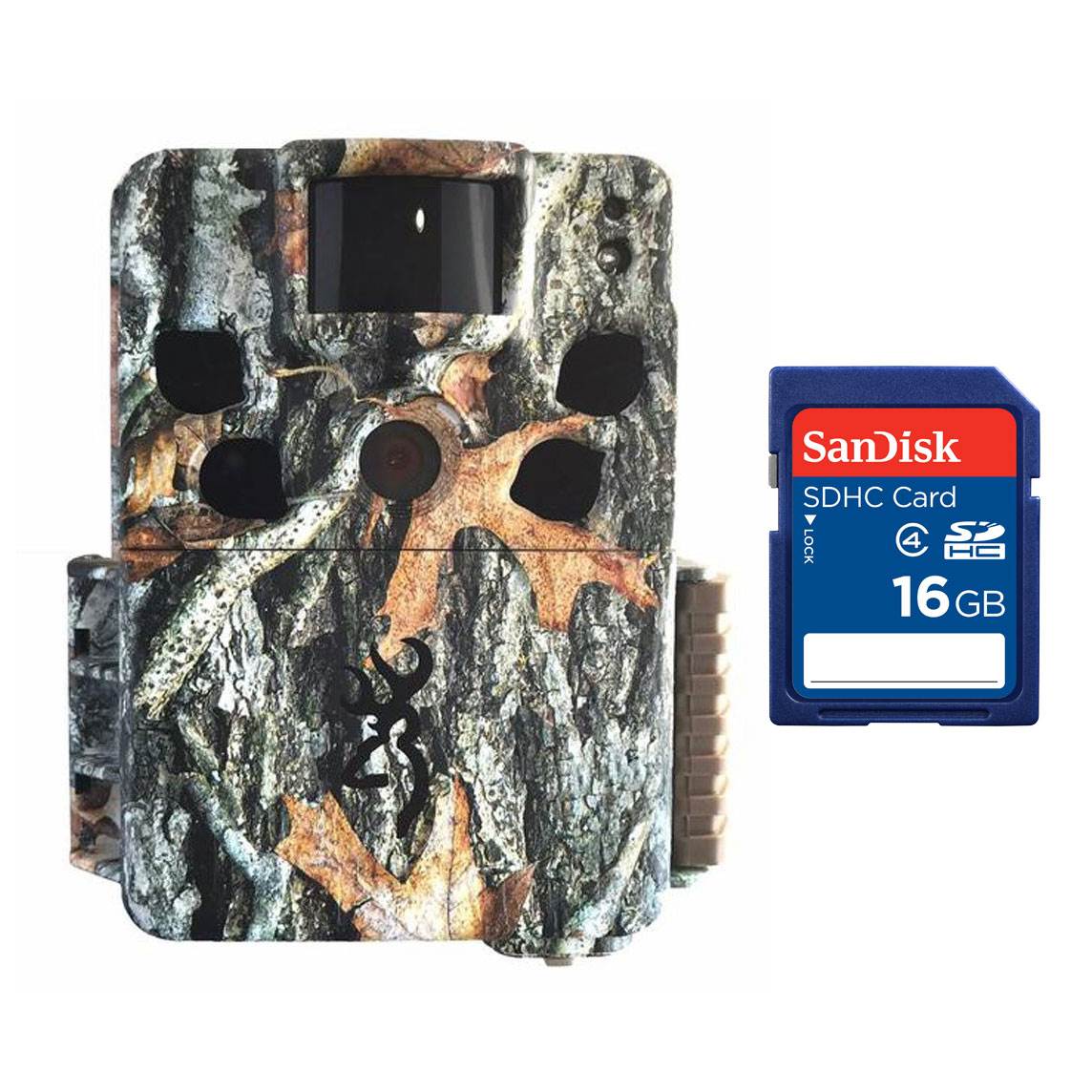 Browning Dark Ops HD Pro 18MP Video Black Infrared Hunting Game Camera + SD Card