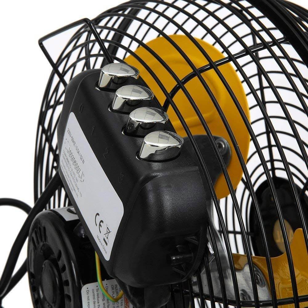 Master Professional 12 inch High Velocity Powerful Direct Drive Steel Floor Fan - VMInnovations