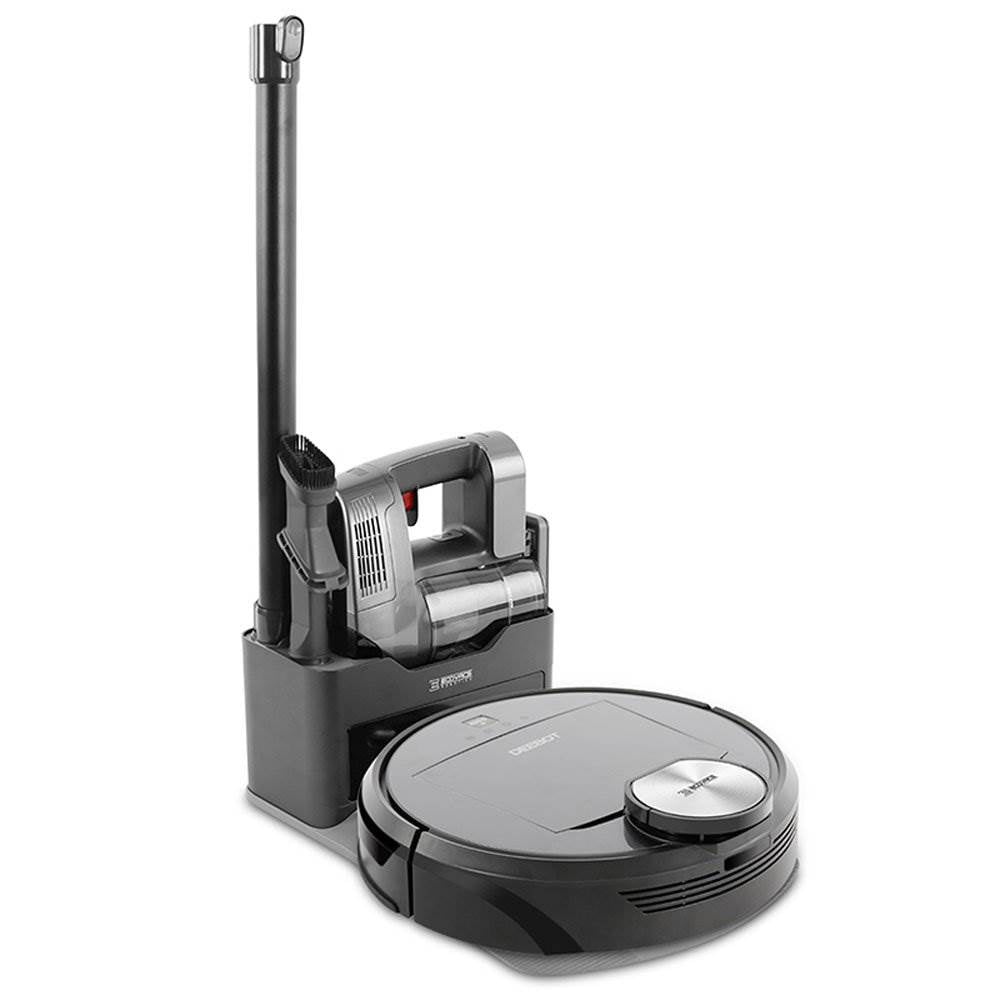 Ecovacs DEEBOT R98 Robotics Bagless Wet Dry Multi Surface Vacuum & Mop, (Used)