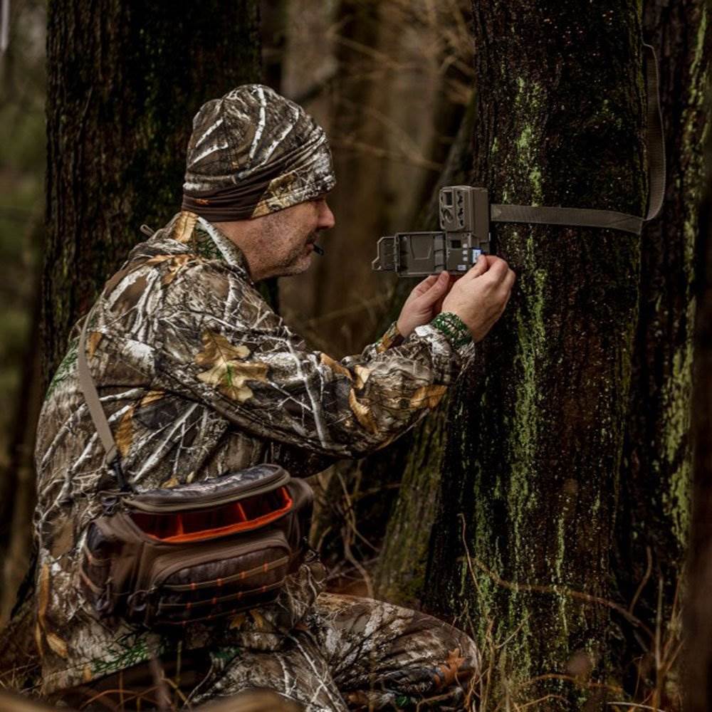 Moultrie A-25i 12MP Low Glow Infrared Game Trail Camera with SD Card (2 Pack)