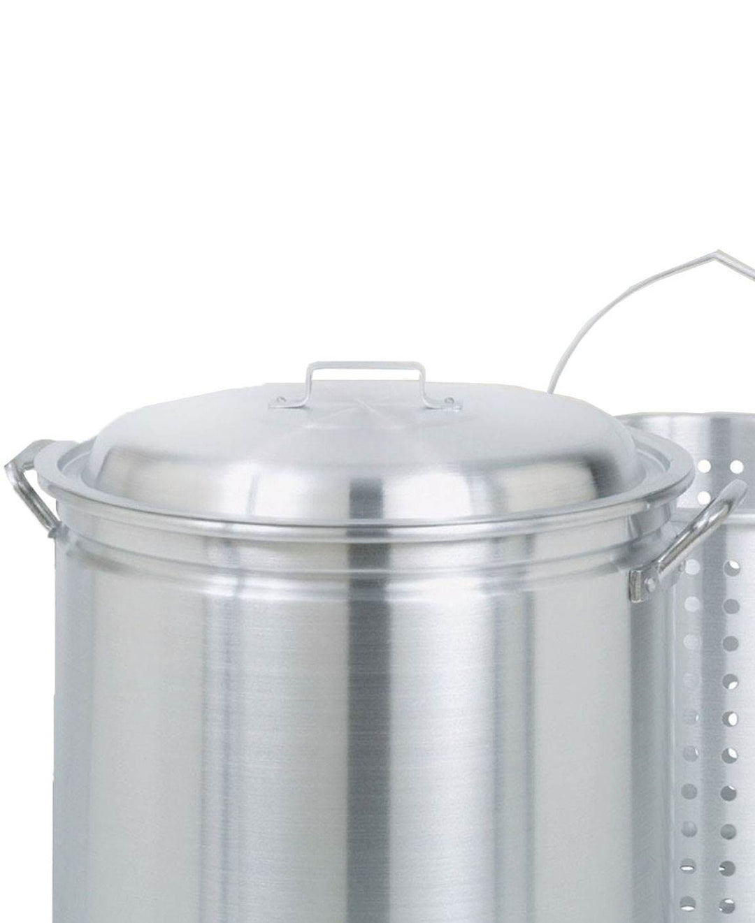 Bayou Classic 82 Qt Stainless Steel Stockpot Soup Pot w/ Lid & Basket (Open Box)