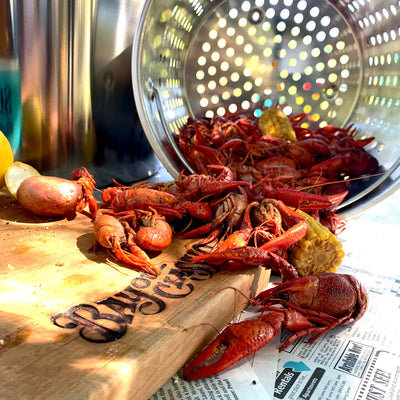 Bayou Classic Stainless Steel 82 Quart Seafood & Crawfish Cooker Kit (For Parts) - VMInnovations