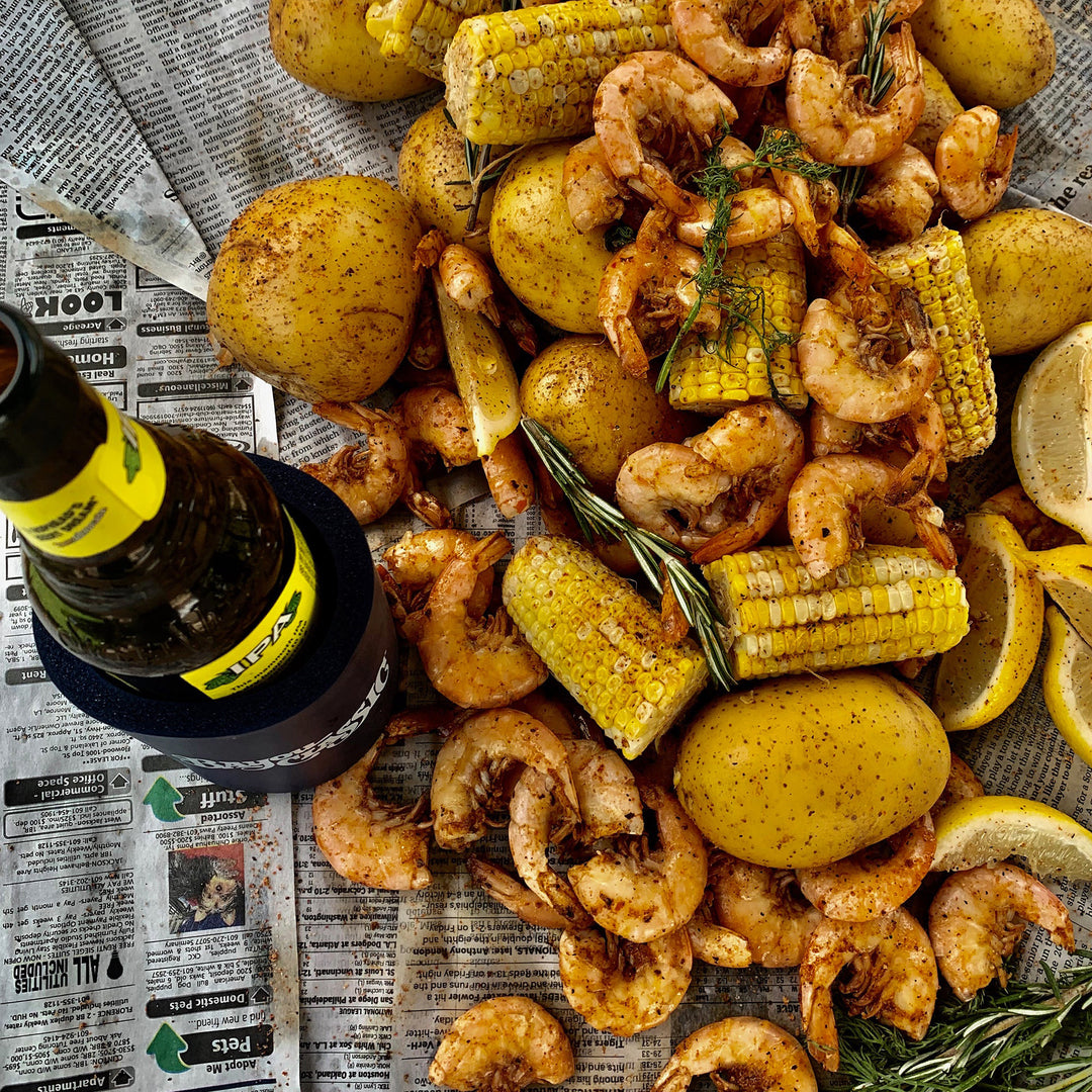 Bayou Classic KDS-182 Stainless Steel 82 Quart Seafood & Crawfish Cooker Kit - VMInnovations