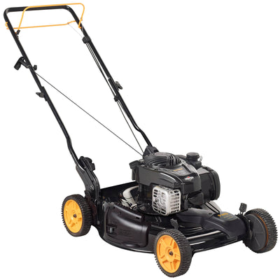 Poulan Pro PR500Y22P Briggs 500E 22 Inch Deck Gas Powered 2 In 1 Push Lawnmower