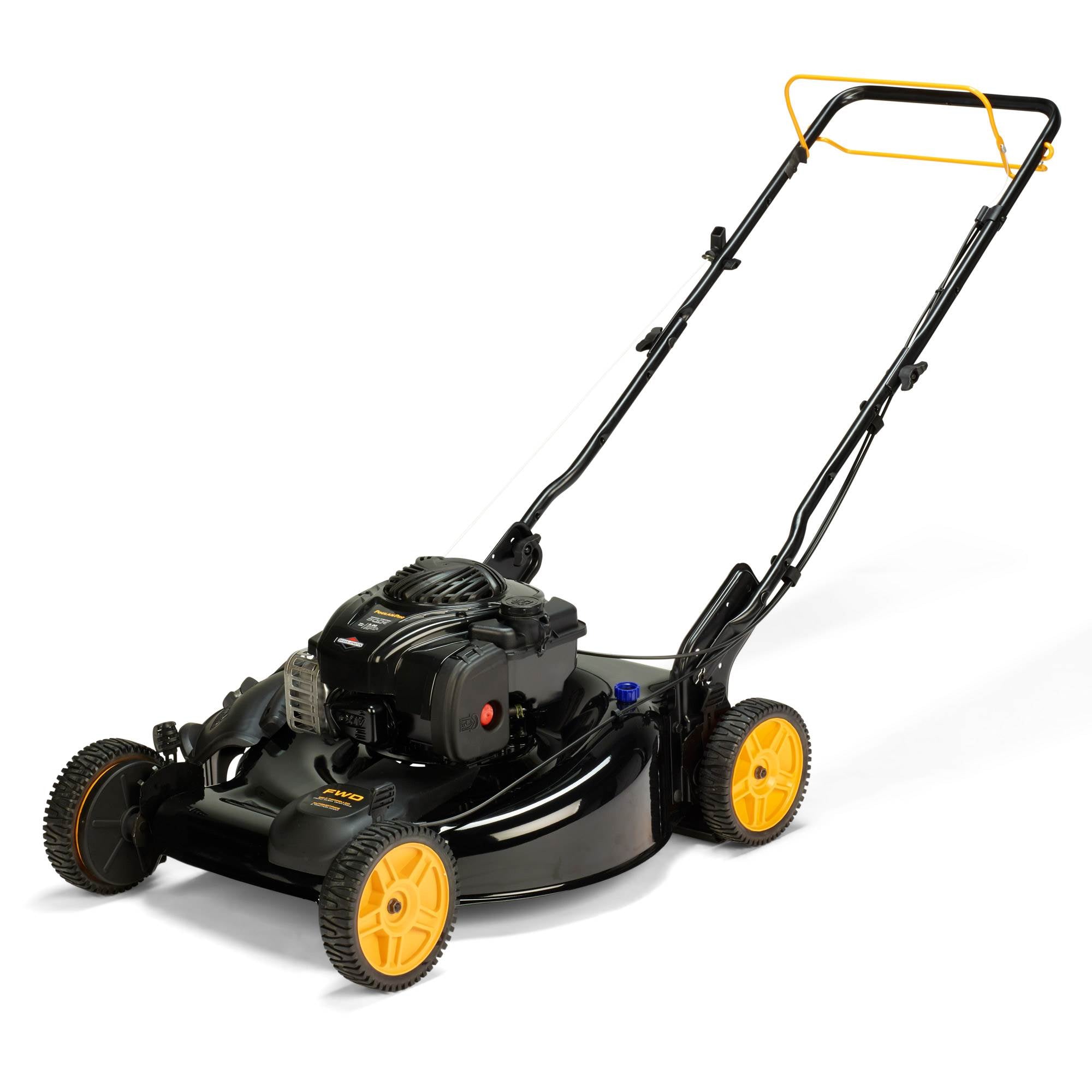 Poulan Pro PR500Y22P Briggs 500E 22 Inch Deck Gas Powered 2 In 1 Push Lawnmower