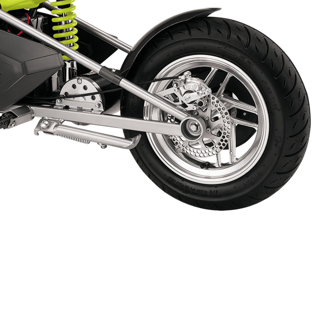 Razor Teenage 12 Inch Rechargeable 12 Volt Battery Motorcycle Bike, Green (Used) - VMInnovations