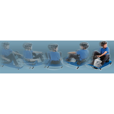 Razor Electric Bucket Seat High Torque Motor Drifting Crazy Cart, Blue (Used) - VMInnovations