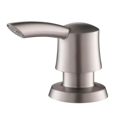 Kraus Savan Countertop Kitchen Sink Soap Dispenser, Stainless Steel (Open Box)